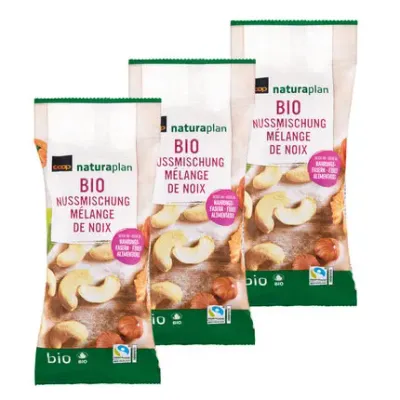 Mélange de noix bio équitable  3x50g