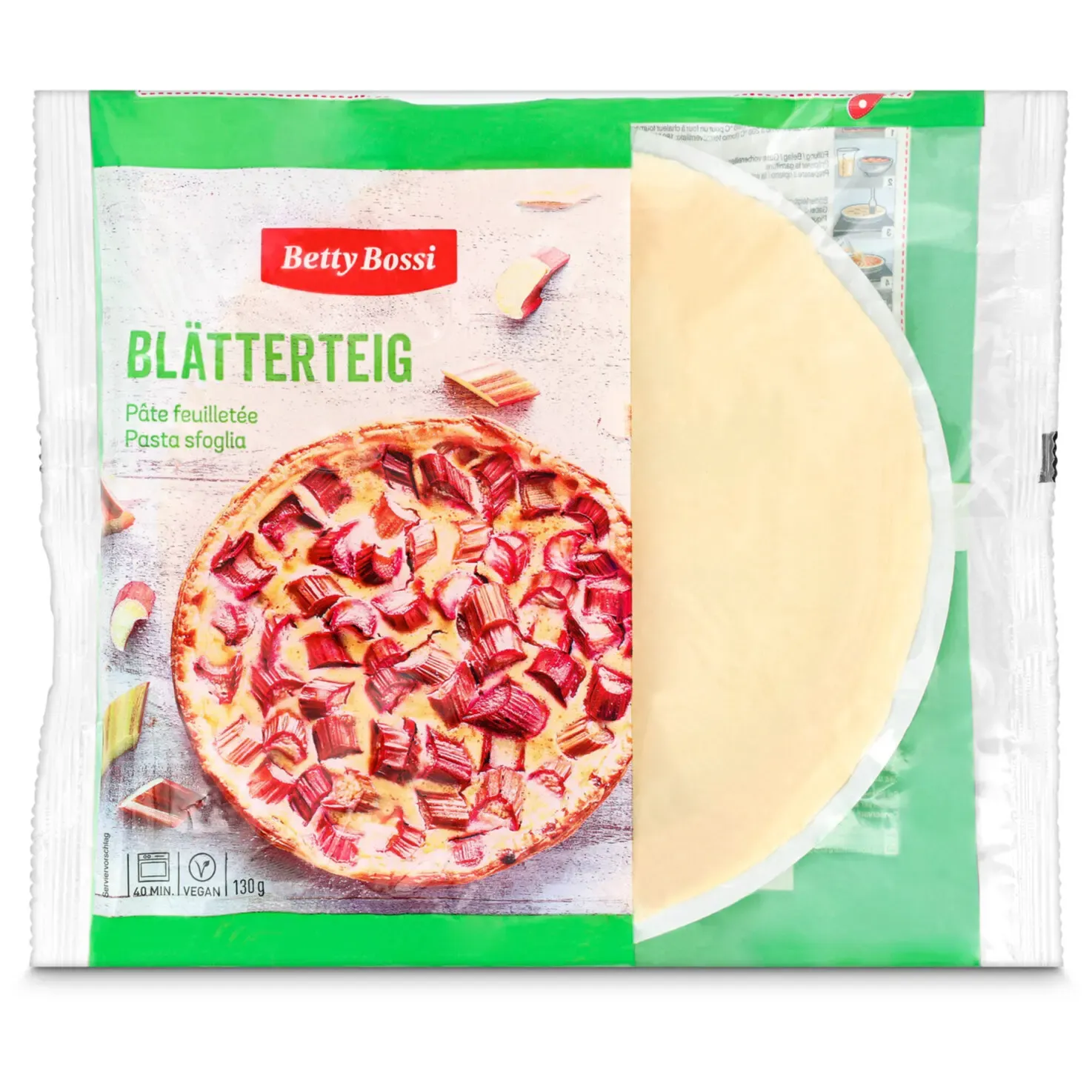 Pâte feuilletée Betty Bossi 130g