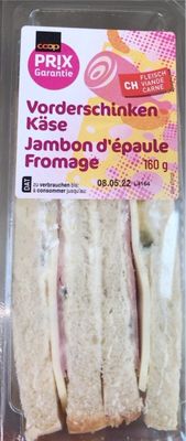 Betty Bossi Jambon d'épaule &amp; fromage 185g
