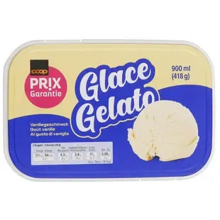 Glace à la vanille