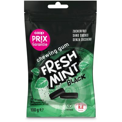Chewing-gum Black Fresh Mint