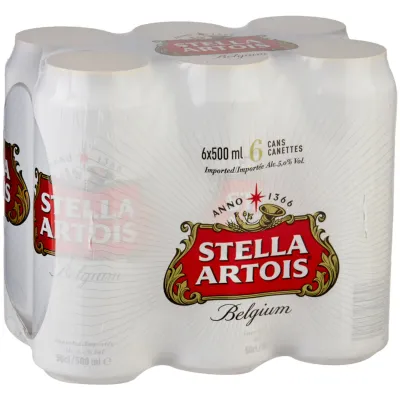 Stella Artois Canette Bière 50cl