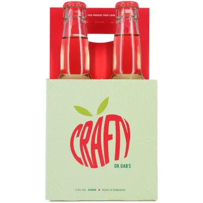 Crafty Cidre artisanal 4x33cl