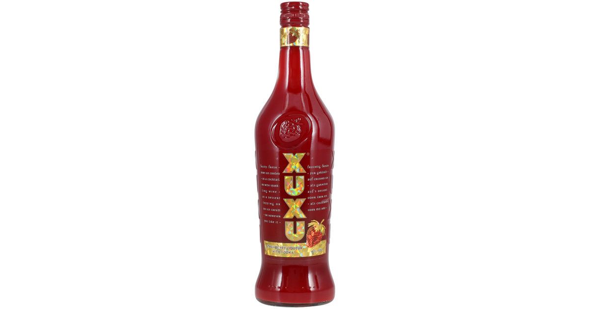 Xuxu Erdbeer Liqueur mit Vodka (70cl)