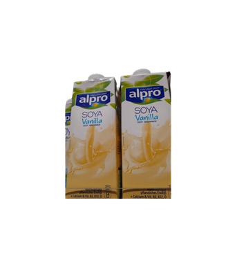Alpro Boisson à Base de Soja Vanille 1L