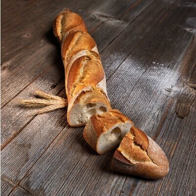 Baguette de pain parisienne 1x415g