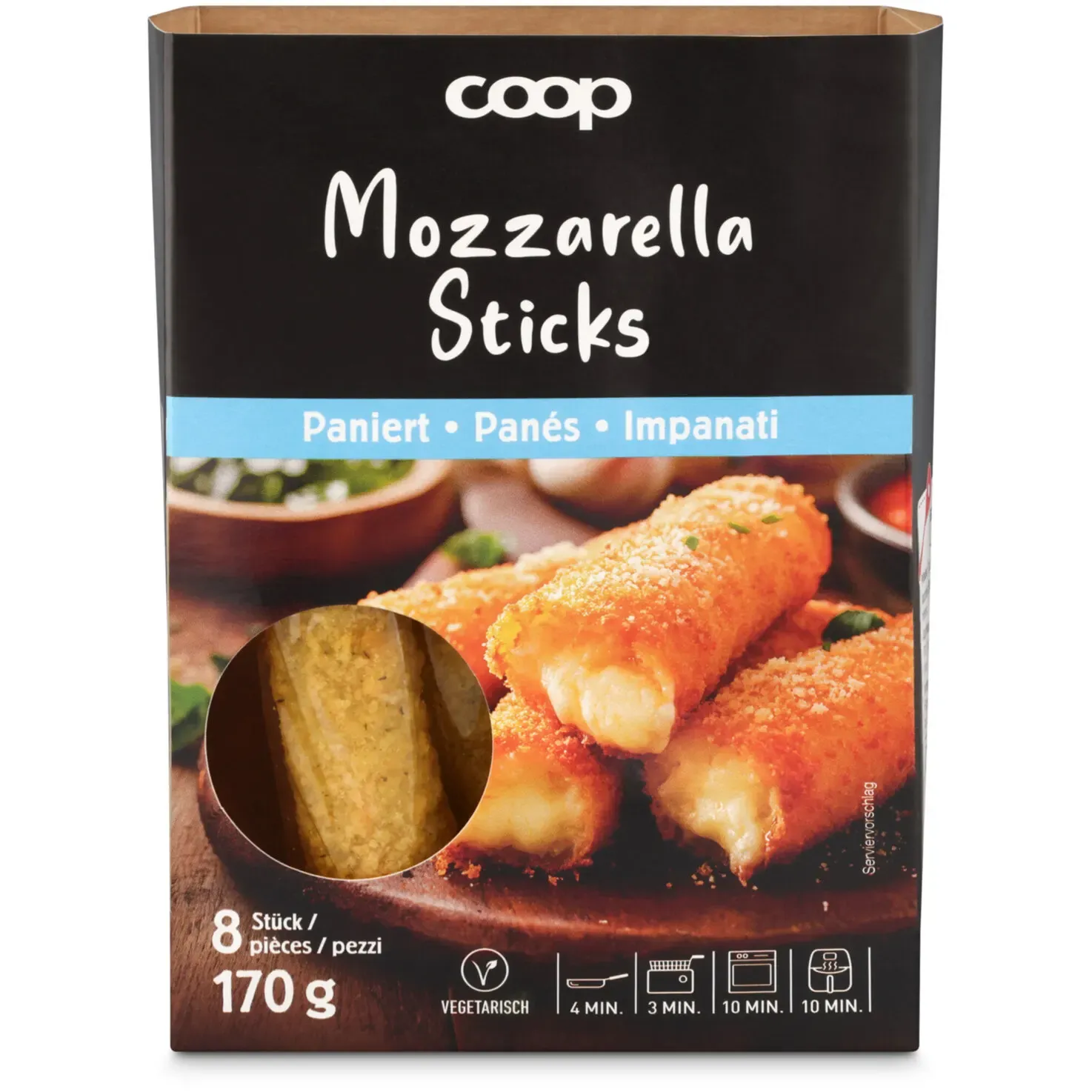 BBQ Mozzarella Sticks 8 pieces 170g