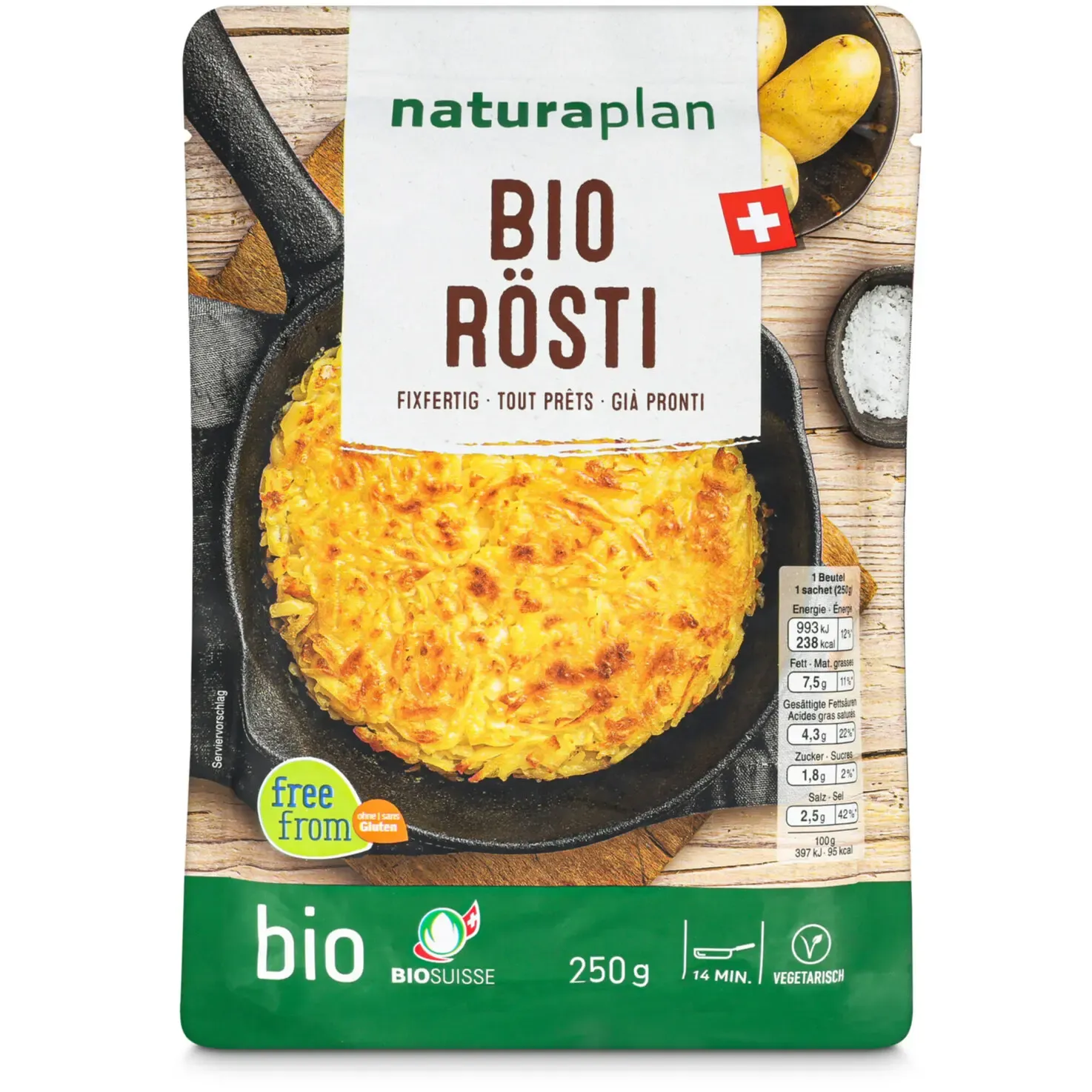 Bio Rösti tout prêts 250g