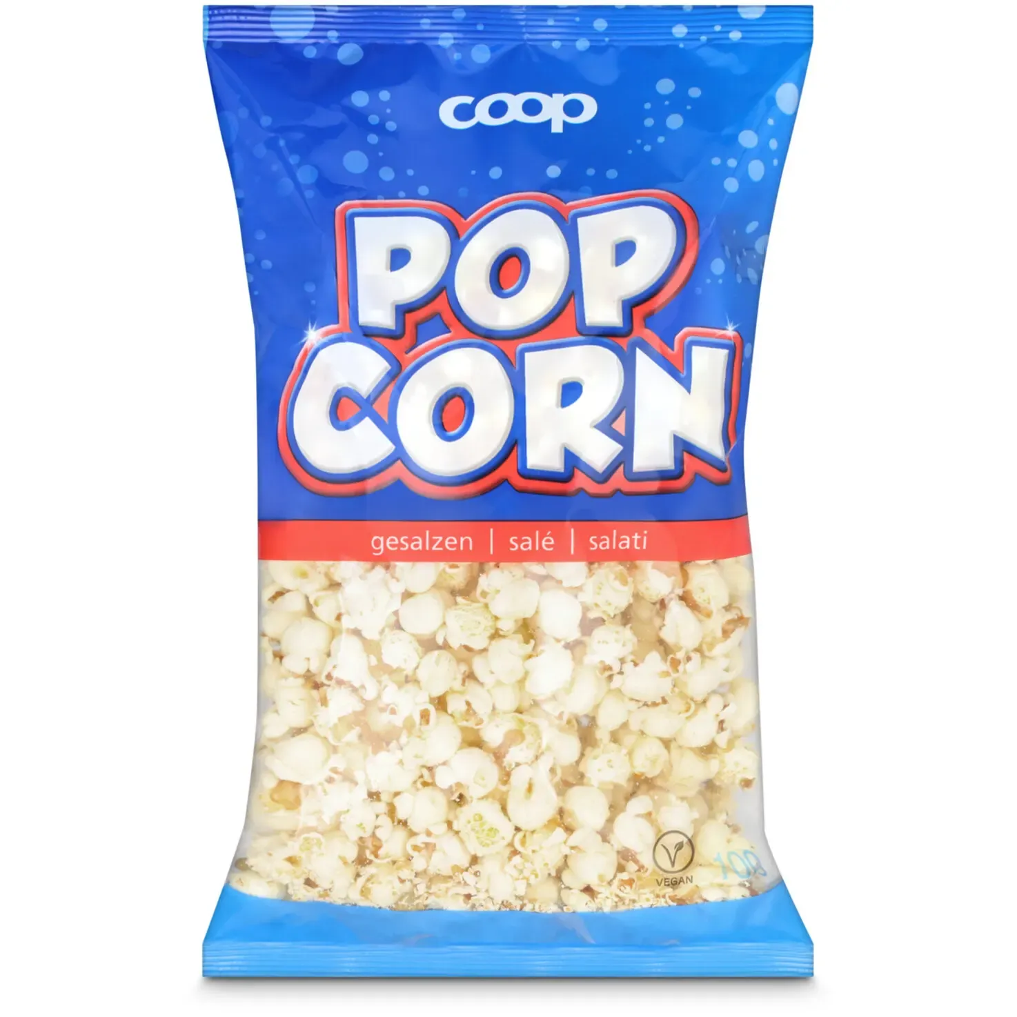 Popcorn avec sel 100g