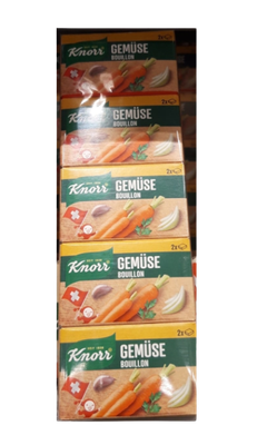Knorr Bouillon de légumes 5x22g 109g