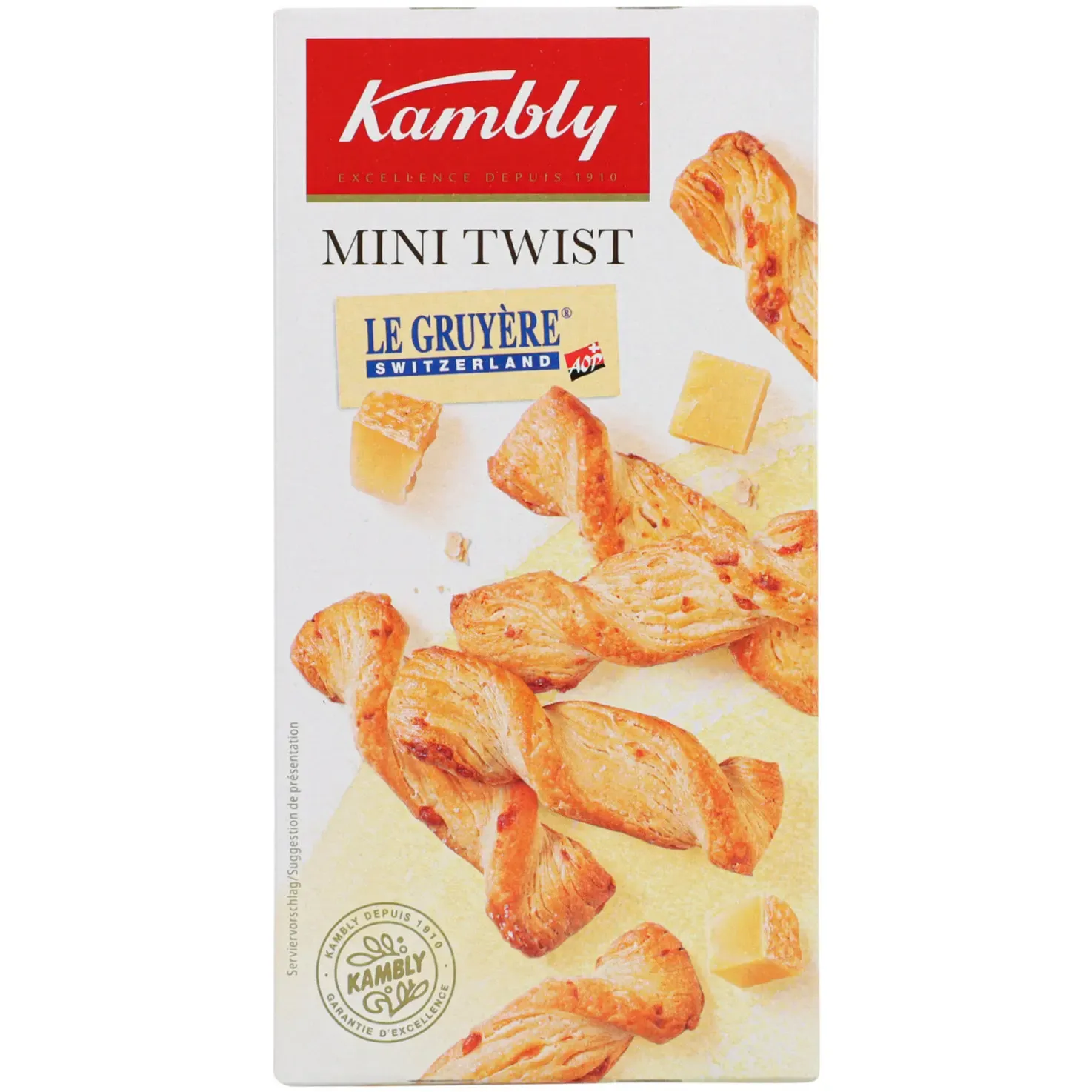 Kambly Mini Twists au fromage &amp; beurre 100g
