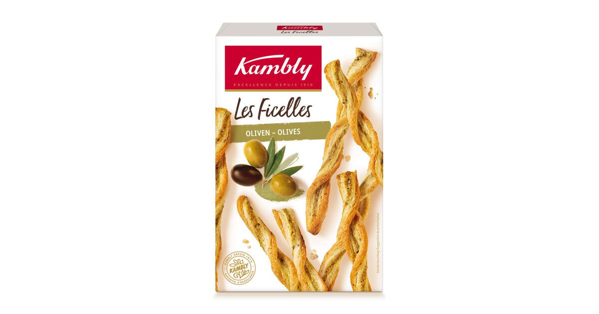 Kambly Les Ficelles aux olives 100g