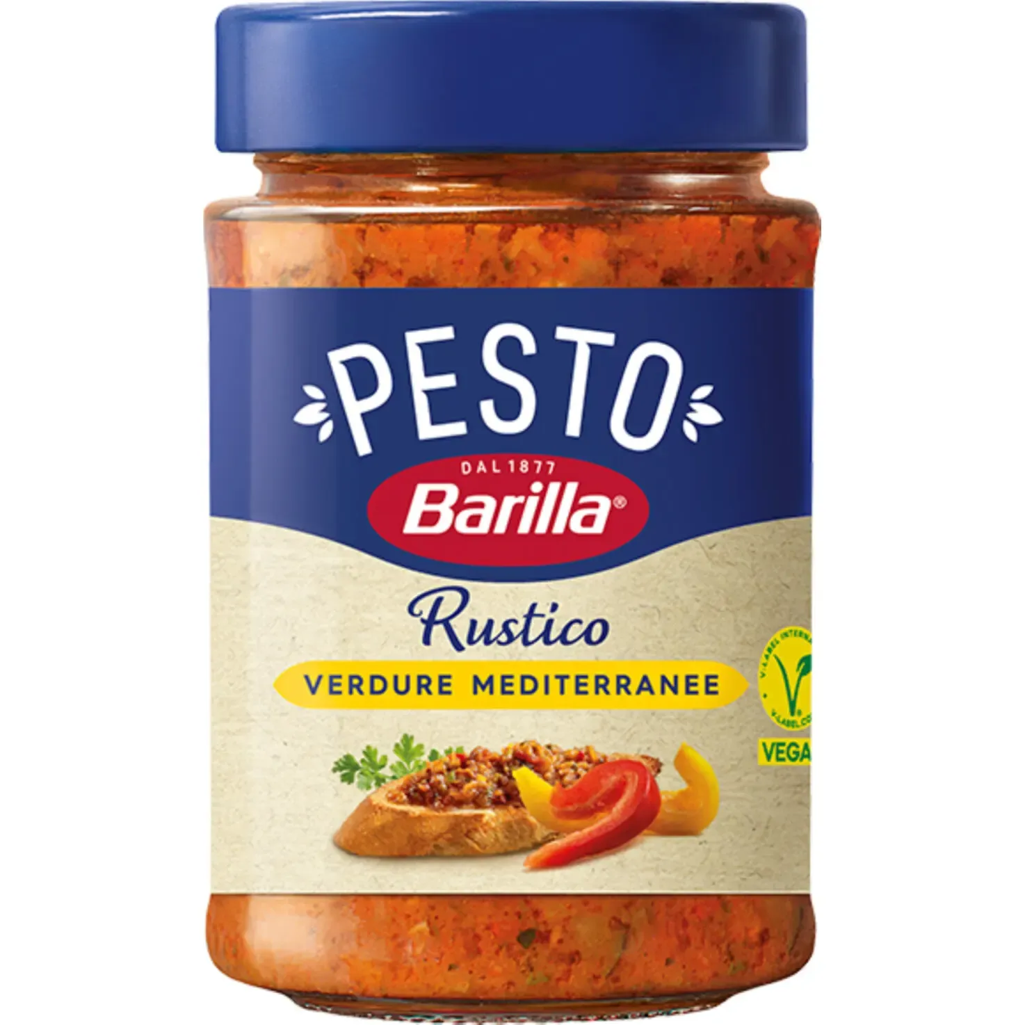 Barilla Pesto Rustico Mediterraneo 200g