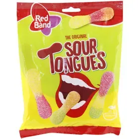 Rouge Band Gummies langues acidulées 300g