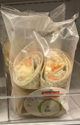 Betty Bossi Wrap aux oeufs 195gSS