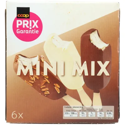 Mini bâtonnets glacés assortis 6x70m