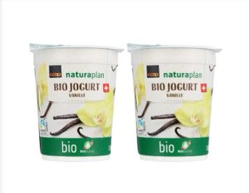 Yogourt bio  Vanille Fairtrade 2x180g