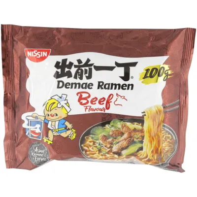 Nissin Nouilles Ramen au bœuf 100g
