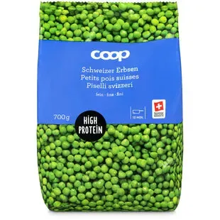 Petits pois très fins surgelés