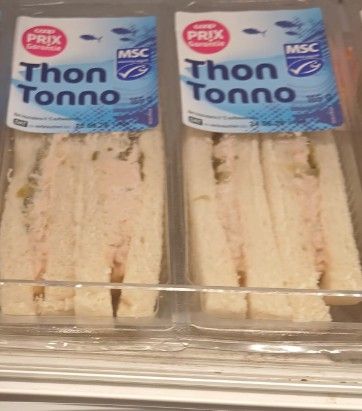 Triangle au thon tonno MSC 165g
