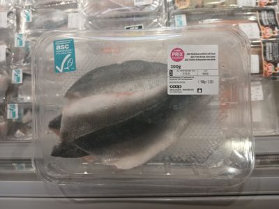 ASC Filet de bar avec peau 300g