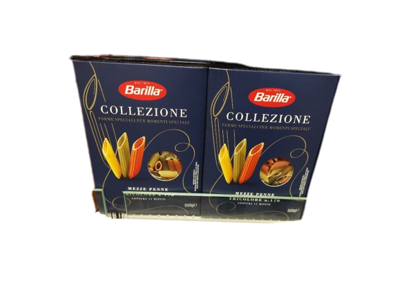 Barilla Coll. Mezze Penne Tricolore 500g
