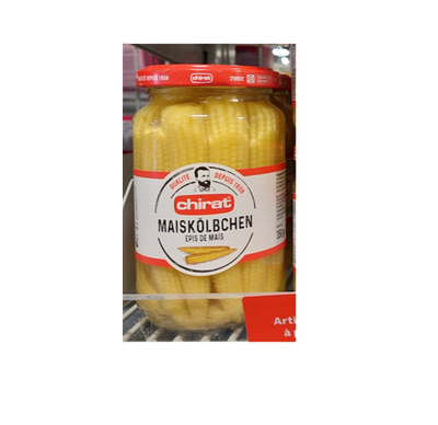 CHIRAT Mini maïs au vinaigre  190g