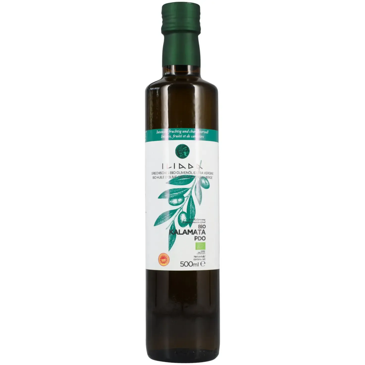 Iliada Huile d'olive extra vierge bio 500ml