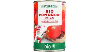 Tomates pelées avec jus de tomate en conserve 240g