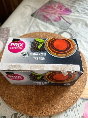 Thé noir en sachet