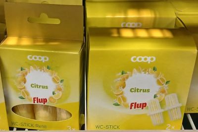Flup Sticks nettoyants pour WC 3 en 1 citron 2x50g