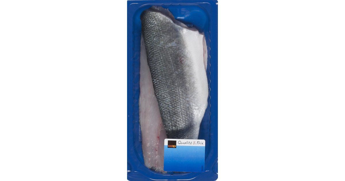 filet de bar avec peau 300g