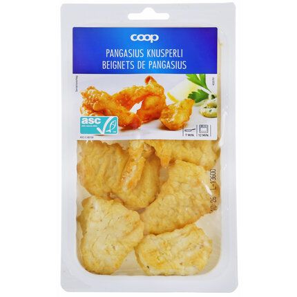 Beignets de filets de pangasius ASC 250g