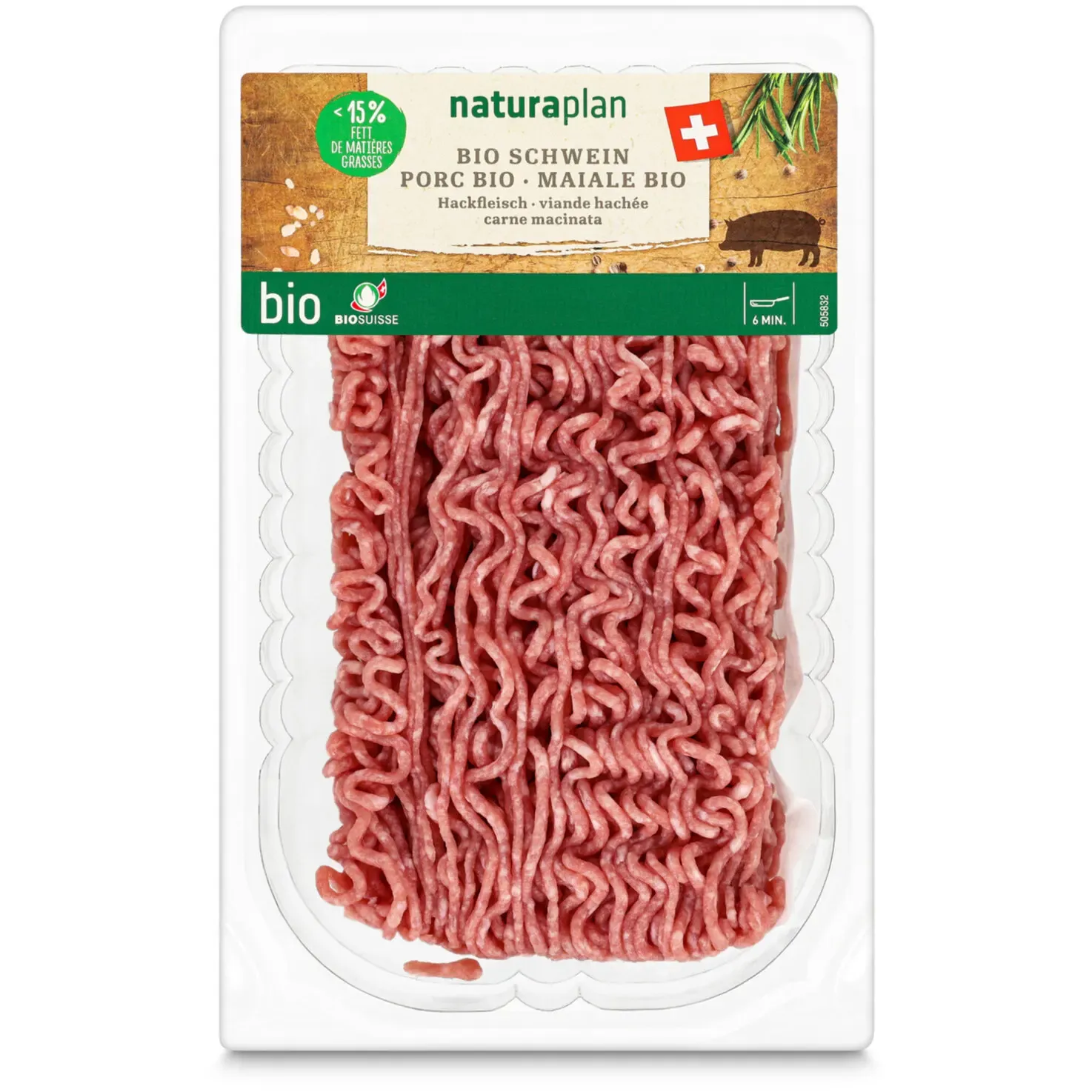 Bio de viande de boeuf  haché 300g