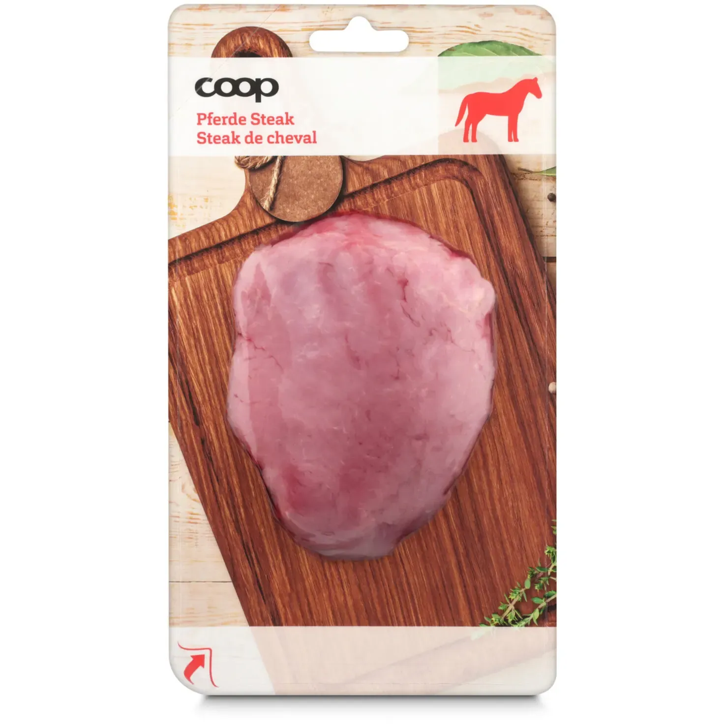 Steak de cheval 1 pièce  env. 160g