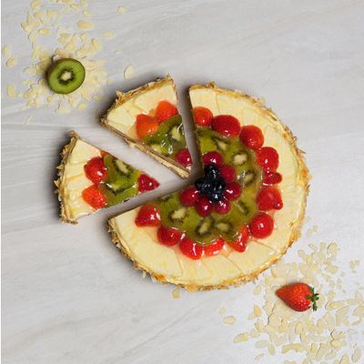 Gâteau fruits sans décorations Ø24cm