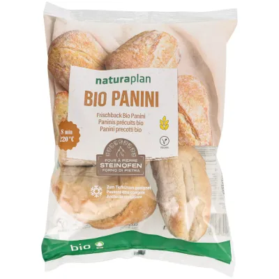 Bio paninis précuits clairs 5x80g