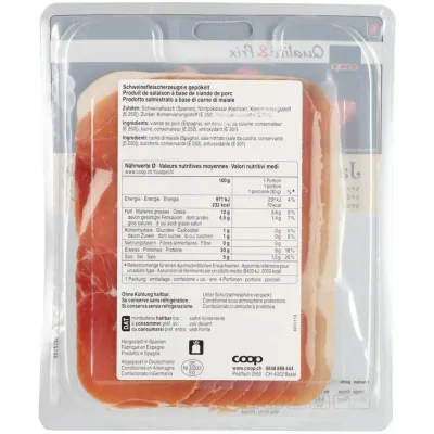 Serrano jambon cru reserva en tranches env. 120g