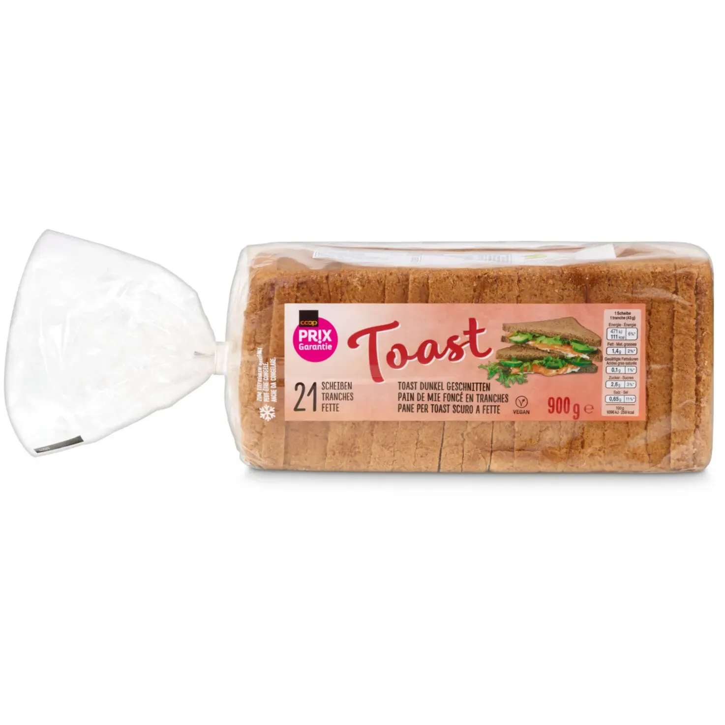 Pain de mie 500g