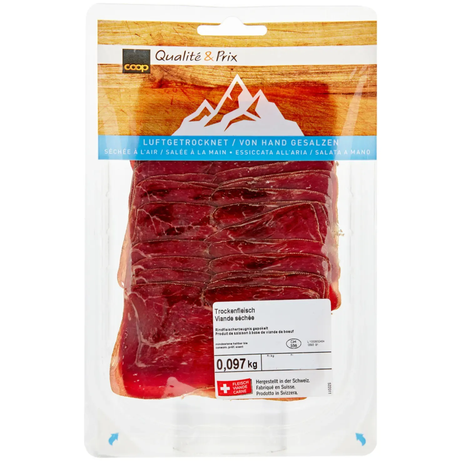 Viande séchée env. 100g