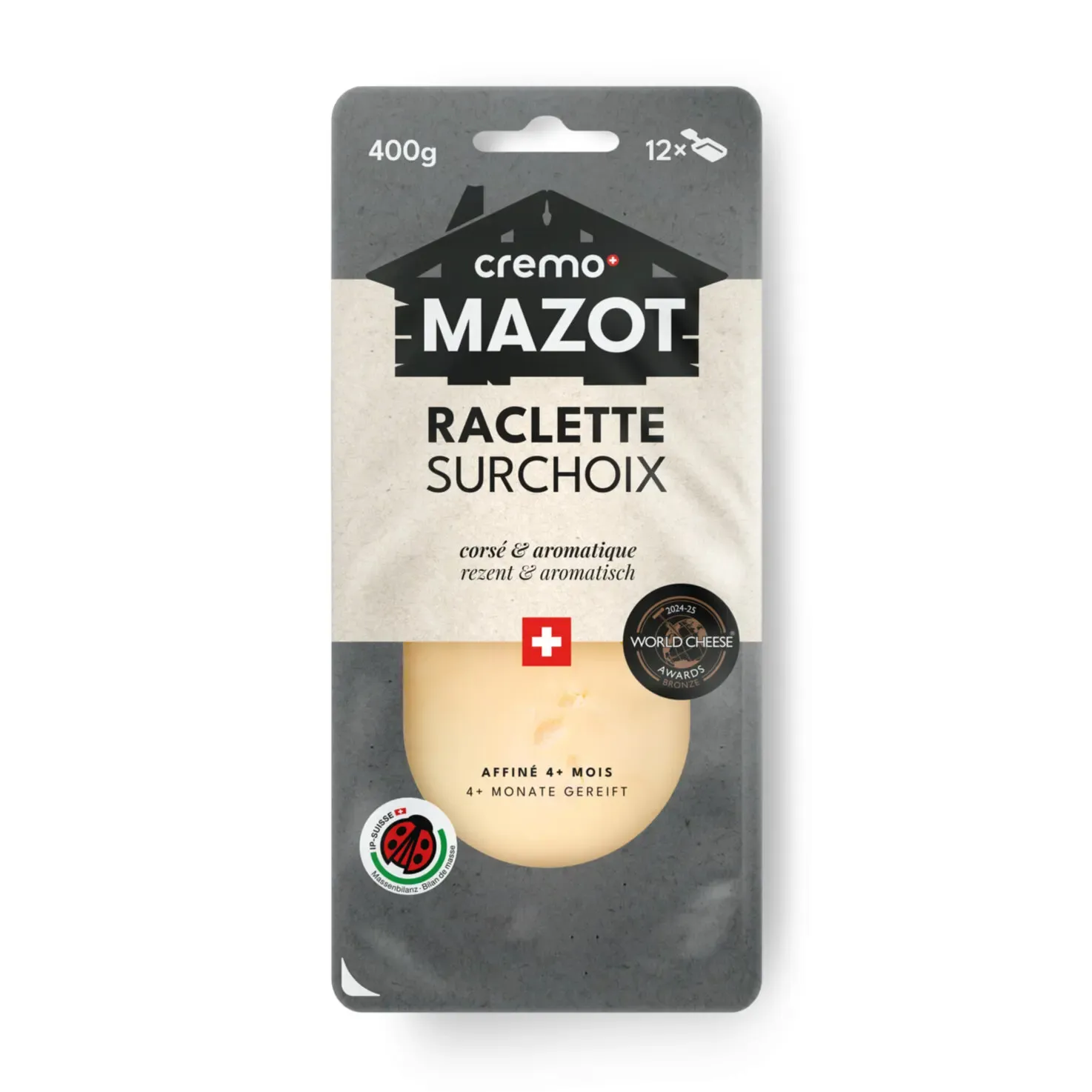 Mazot Raclette IPS classic tranches 400g