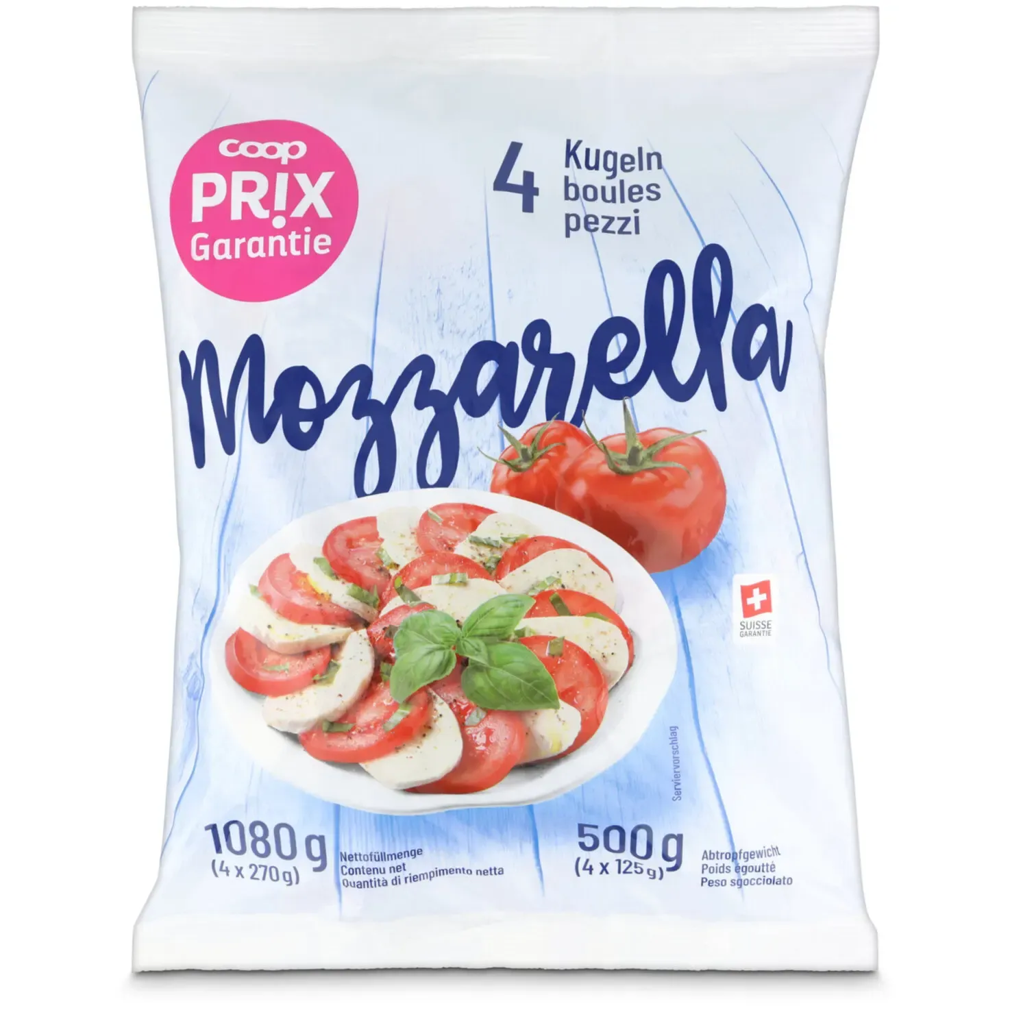  Fromage mozzarella  500g