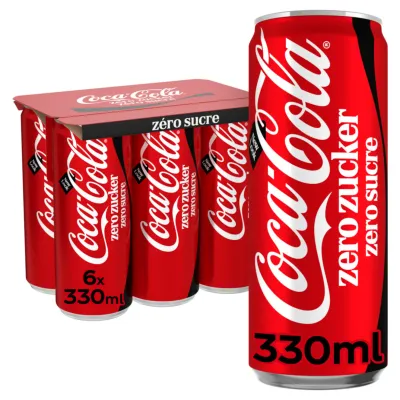 Coca-Cola Zero Dosen 6x33cl