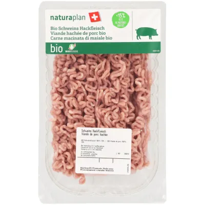 Viande de porc hachée bio env. 300g