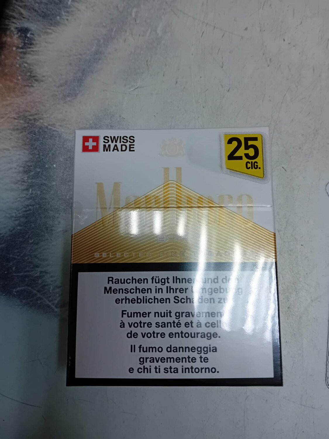 Cigarettes Marlboro Gold (Garnd paquet) ( Cartouche ou Paquet)