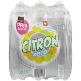 Boisson pétillante Citron Zero 6x1,5l