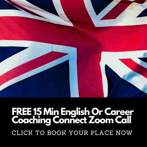 FREE - 30 Min English ESL / Career / Mentoring / Immigration / Non Profit Coaching Connect Zoom Call Coach Mark