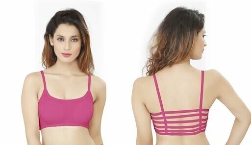 Spandex Viscose Padded Bra
