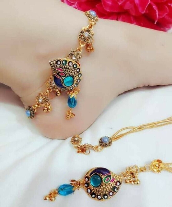 Charming Metal Anklet (PAYAL)