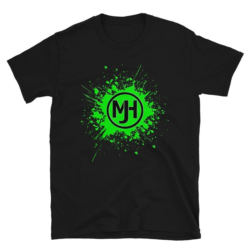 MJH Green Splatter Unisex T-Shirt